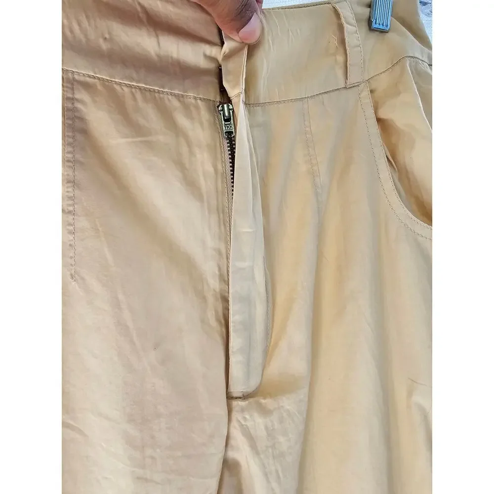 Free People Menorca Cropped Solid Poplin Pants
